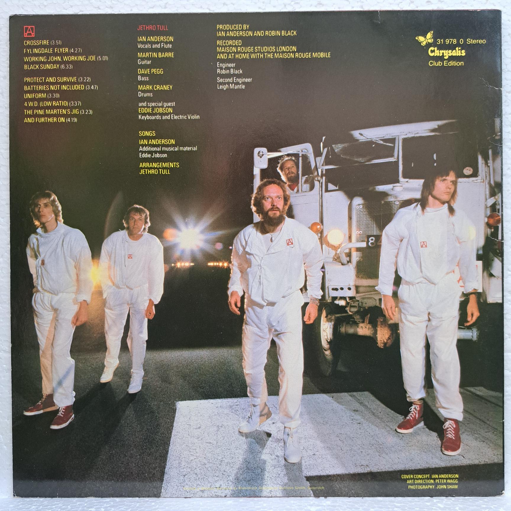 Jethro Tull – A Disc VINIL LP VG VG+ (box4) - imagine 3