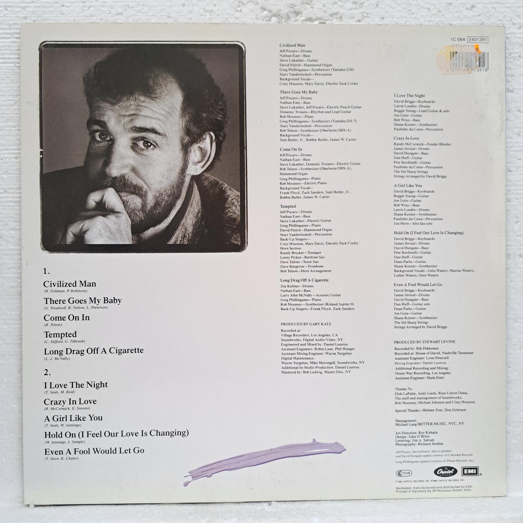 Joe Cocker – Civilized Man Disc VINIL LP VG+ (box5) - imagine 3