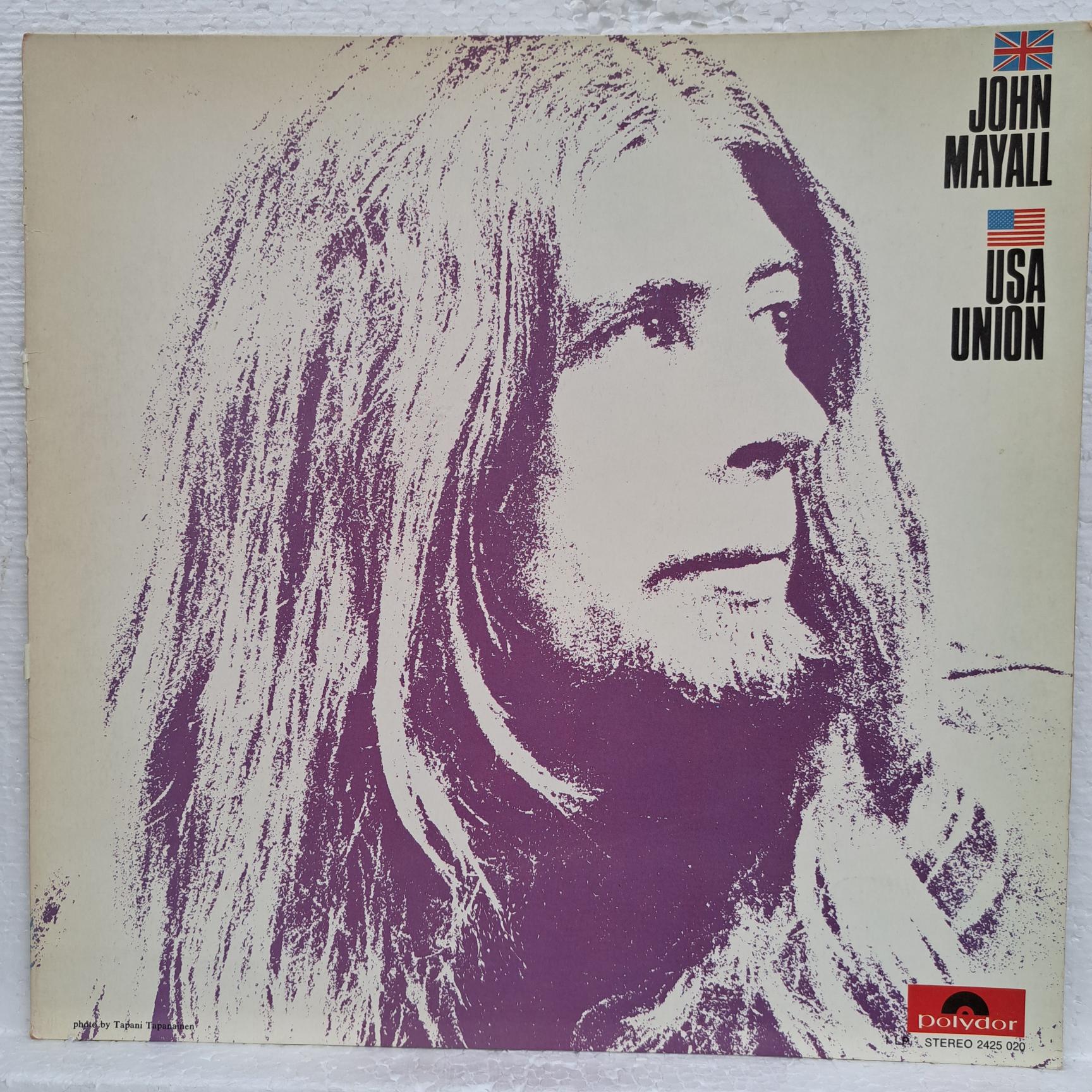 John Mayall – U.S.A. Union Disc VINIL LP VG VG- (box4)