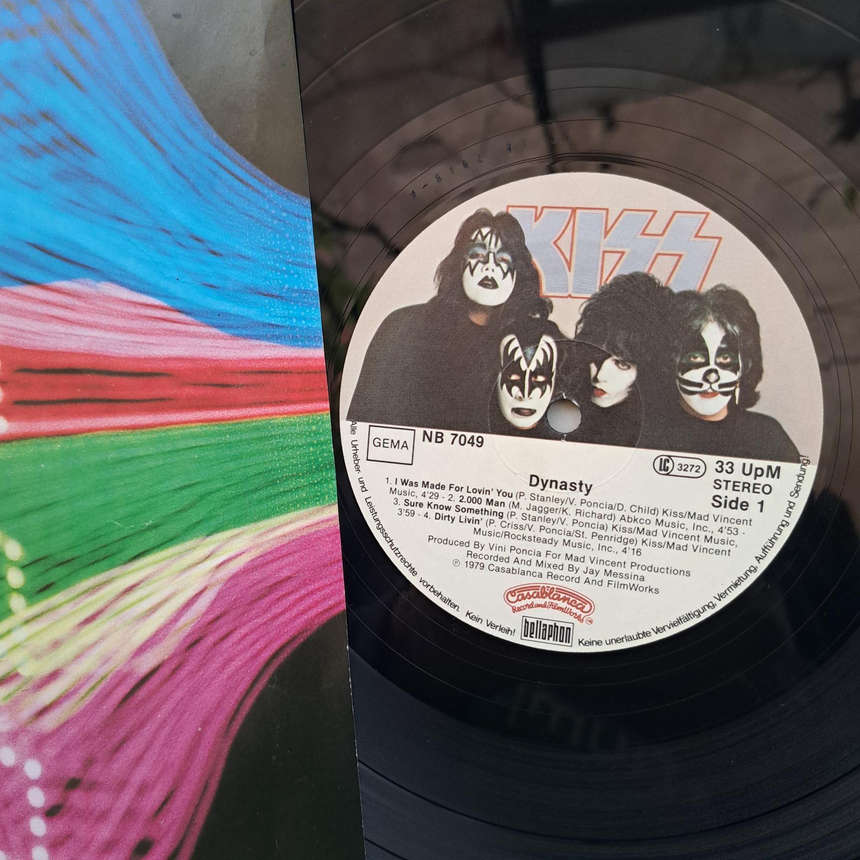 Kiss – Dynasty Disc VINIL LP VG+ (box8) - imagine 3