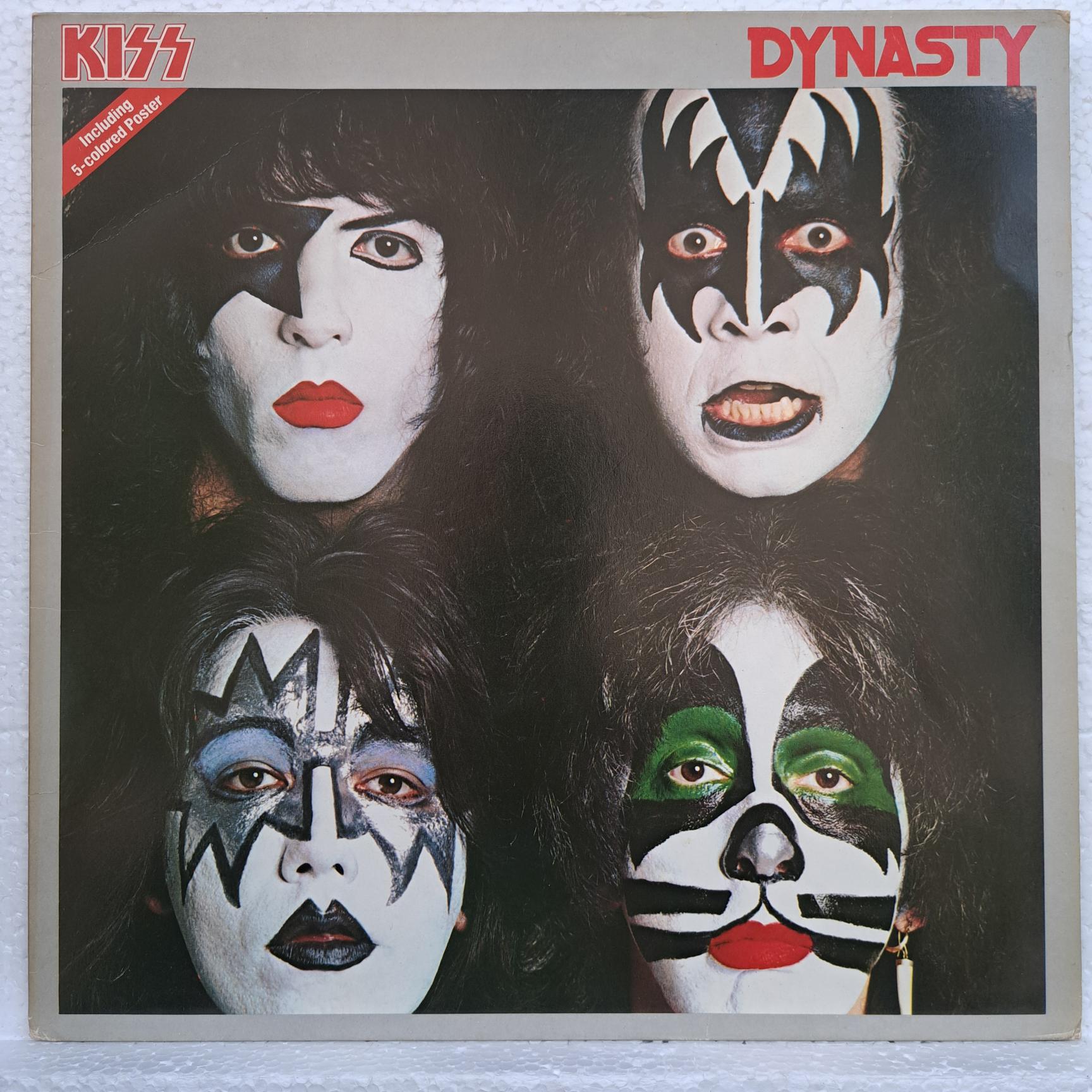 Kiss – Dynasty Disc VINIL LP VG+ (box8)