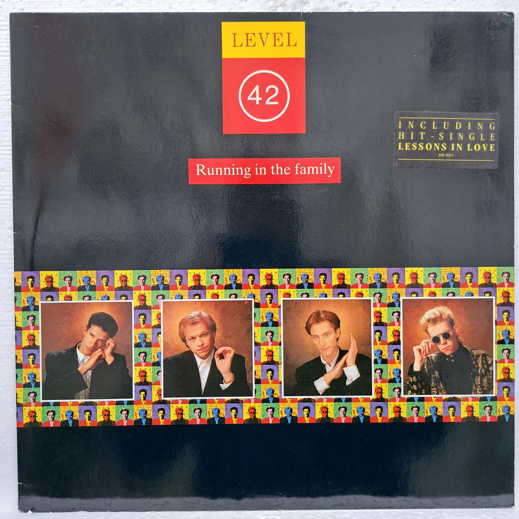 Level 42 Running In The Family Disc VINIL LP VG resigilat Level 42 Running In The Family Disc VINIL LP VG resigilat