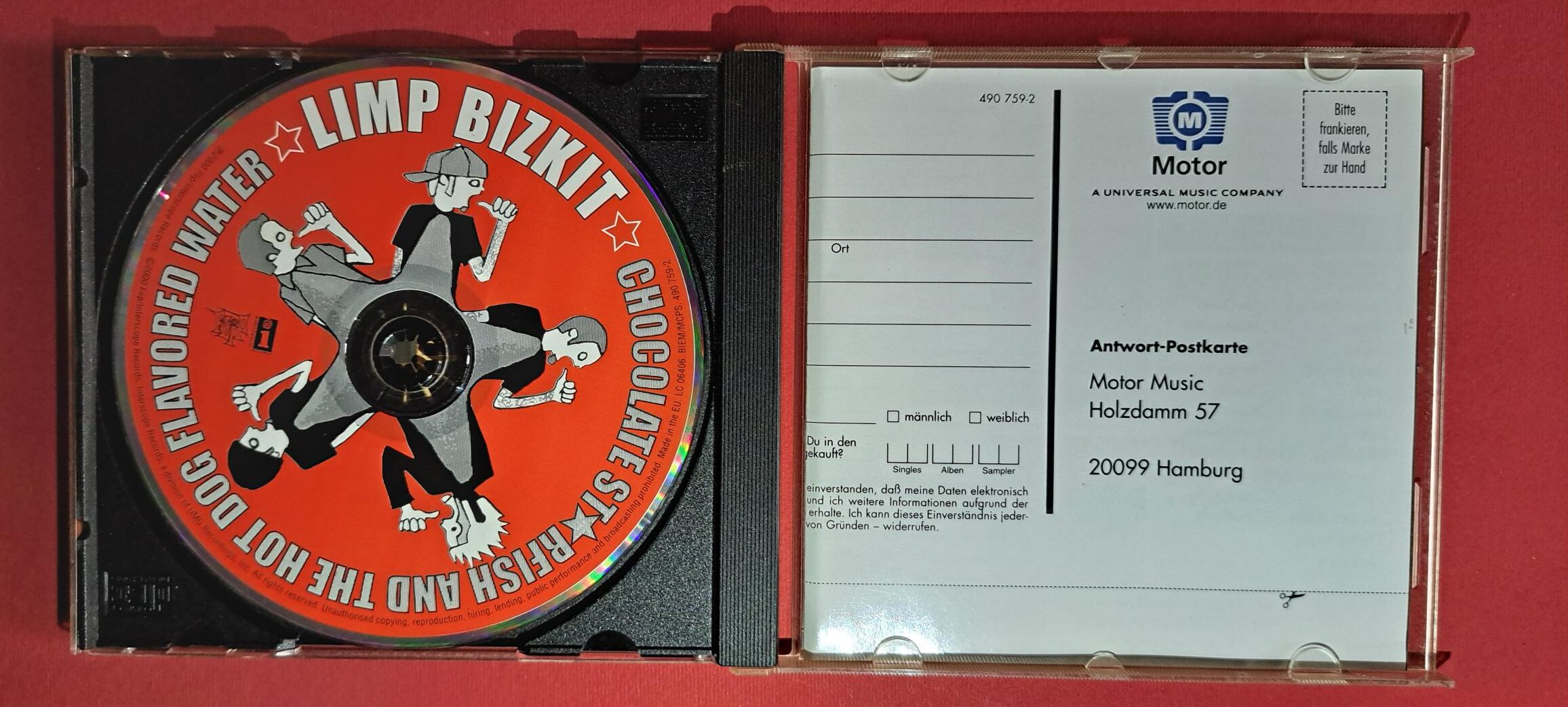 Limp Bizkit – Chocolate Starfish And The Hot Dog Flavored Water CD audio (C2) - imagine 2