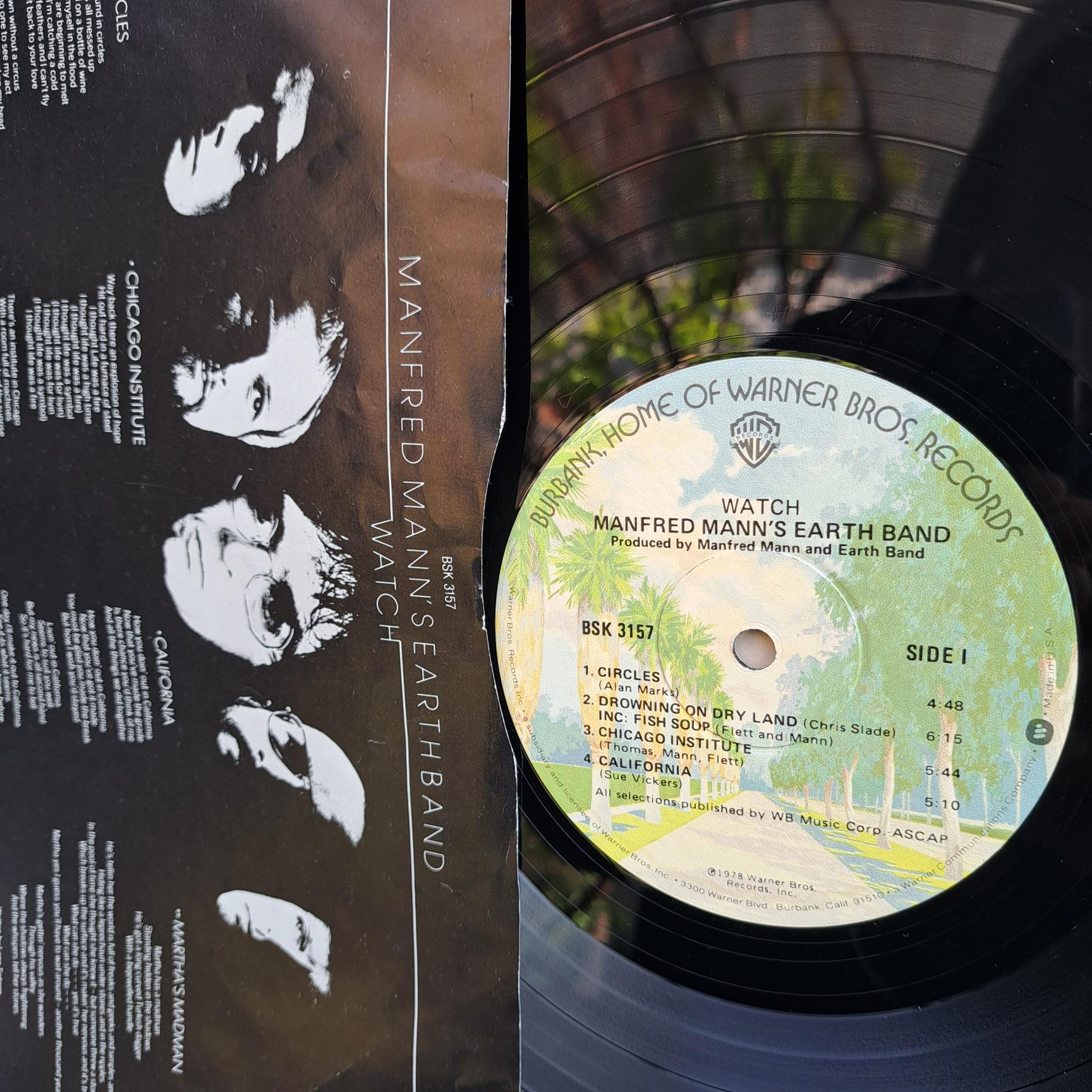 Manfred Mann's Earth Band – Watch Disc VINIL LP VG+ (box8) - imagine 2