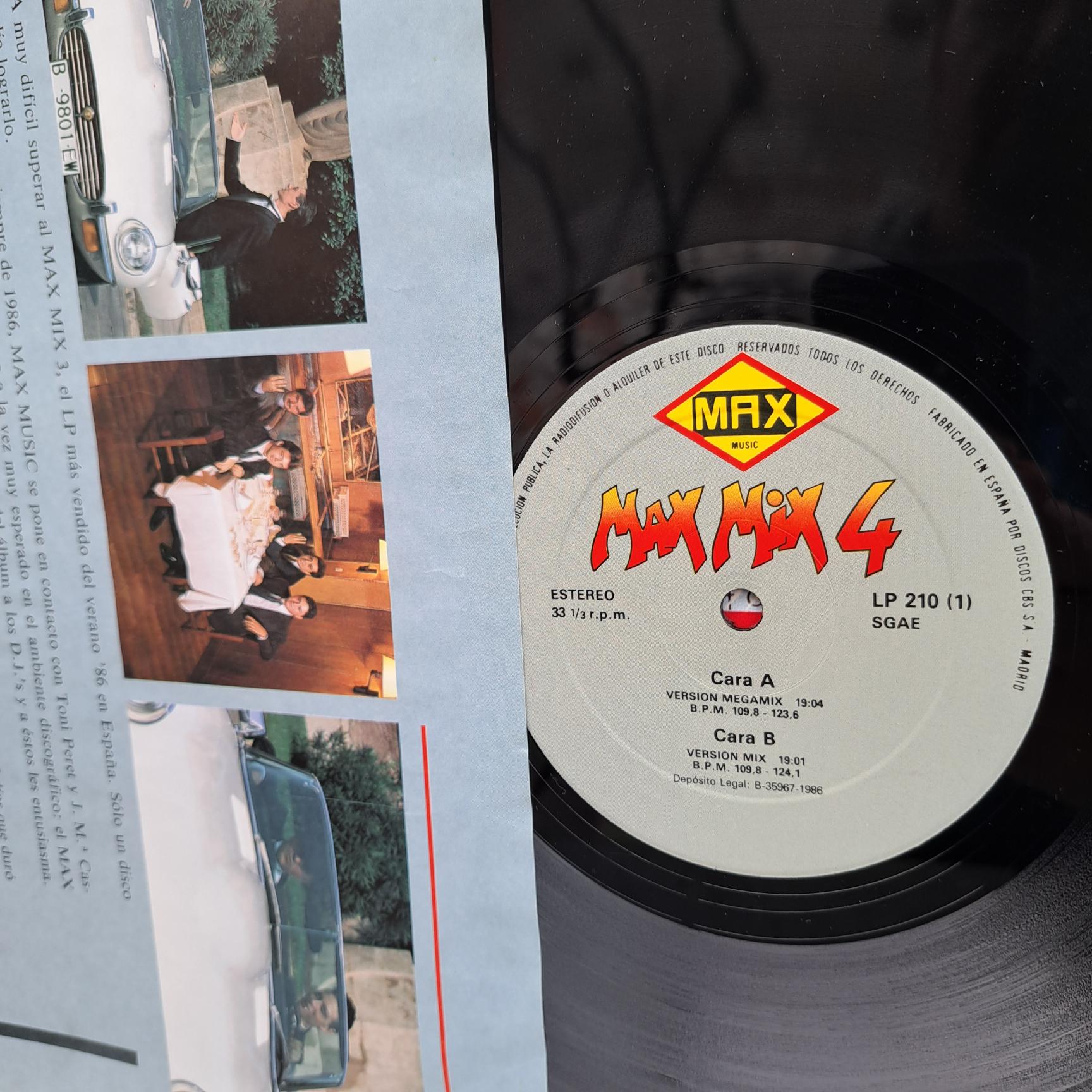 Max Mix 4 Disc VINIL LP VG+ (box5) - imagine 3