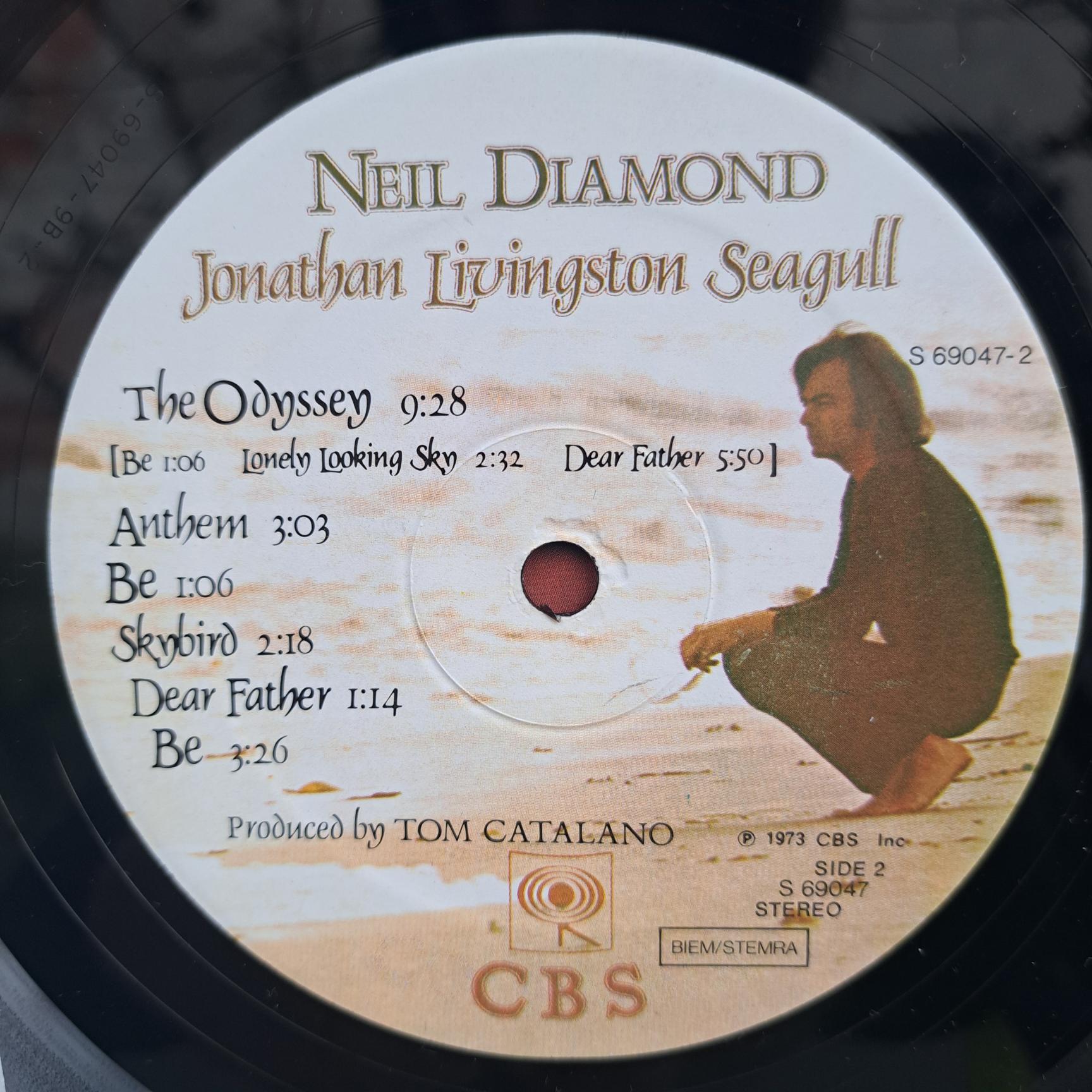 Neil Diamond – Jonathan Livingston Seagull (Original Motion Picture Sound Track) Disc VINIL LP VG+ (box2) - imagine 4
