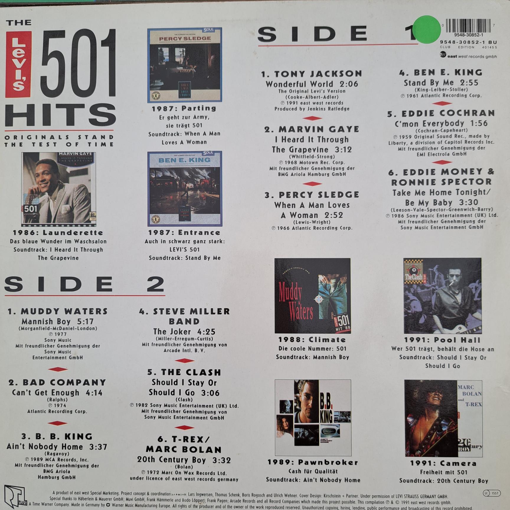 Oldies Soundtrack Levis hituri Disc VINIL LP VG VG+ (box5:3) 4 compilatii - imagine 5
