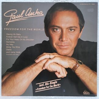 Paul Anka – Freedom For The World   Disc VINIL LP VG (box4)