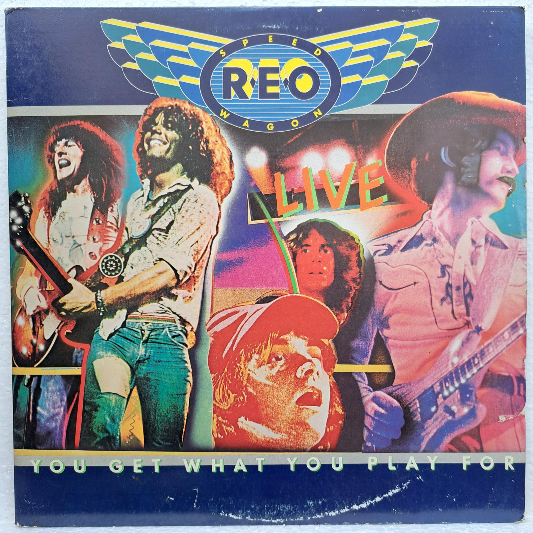 REO Speedwagon – You Get What You Play For Disc VINIL 2LP VG VG+ (box8) USA