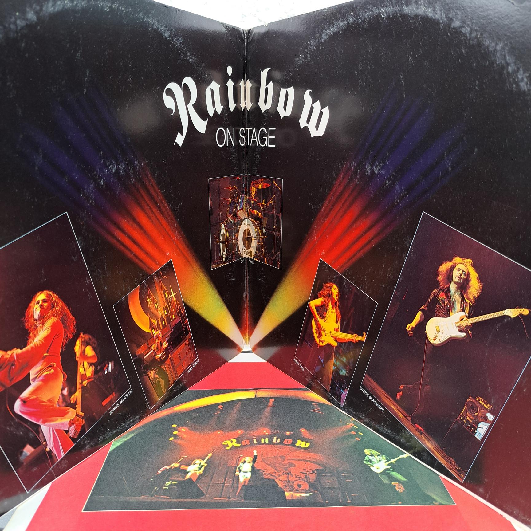 Rainbow – On Stage Disc VINIL LP VG VG- (box4) USA - imagine 2