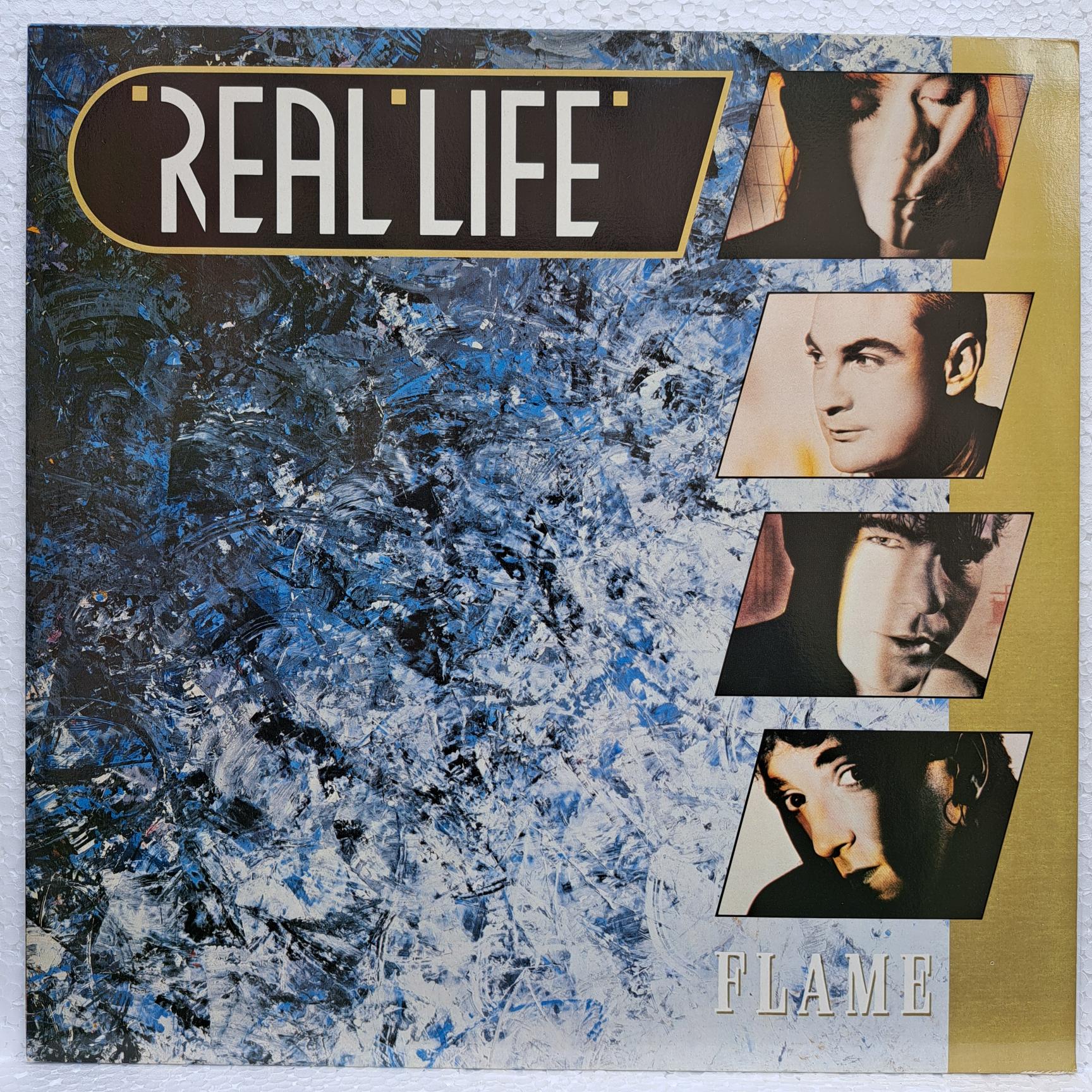 Real Life – Flame Disc VINIL LP VG+ (box8)