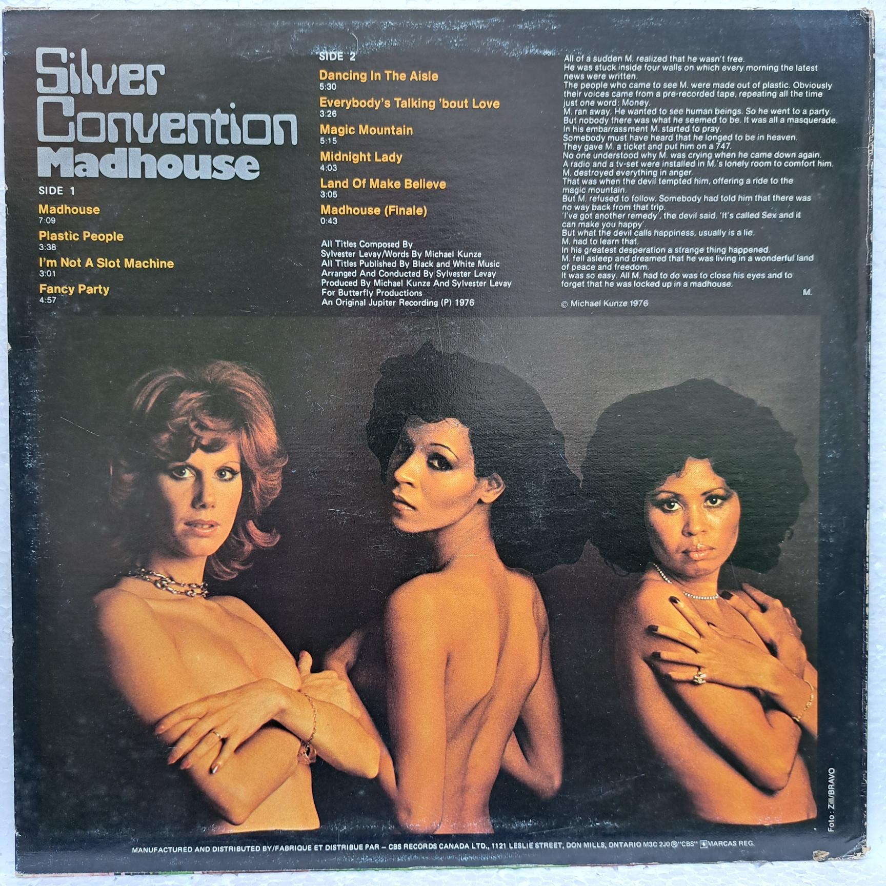 Silver Convention – Madhouse Disc VINIL LP VG VG+ (box4) - imagine 2