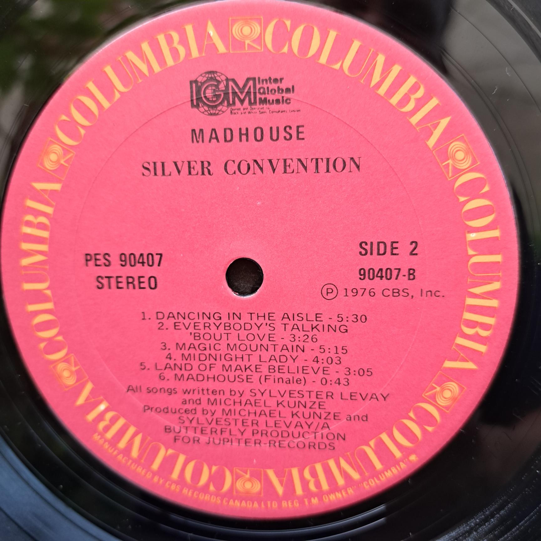 Silver Convention – Madhouse Disc VINIL LP VG VG+ (box4) - imagine 3