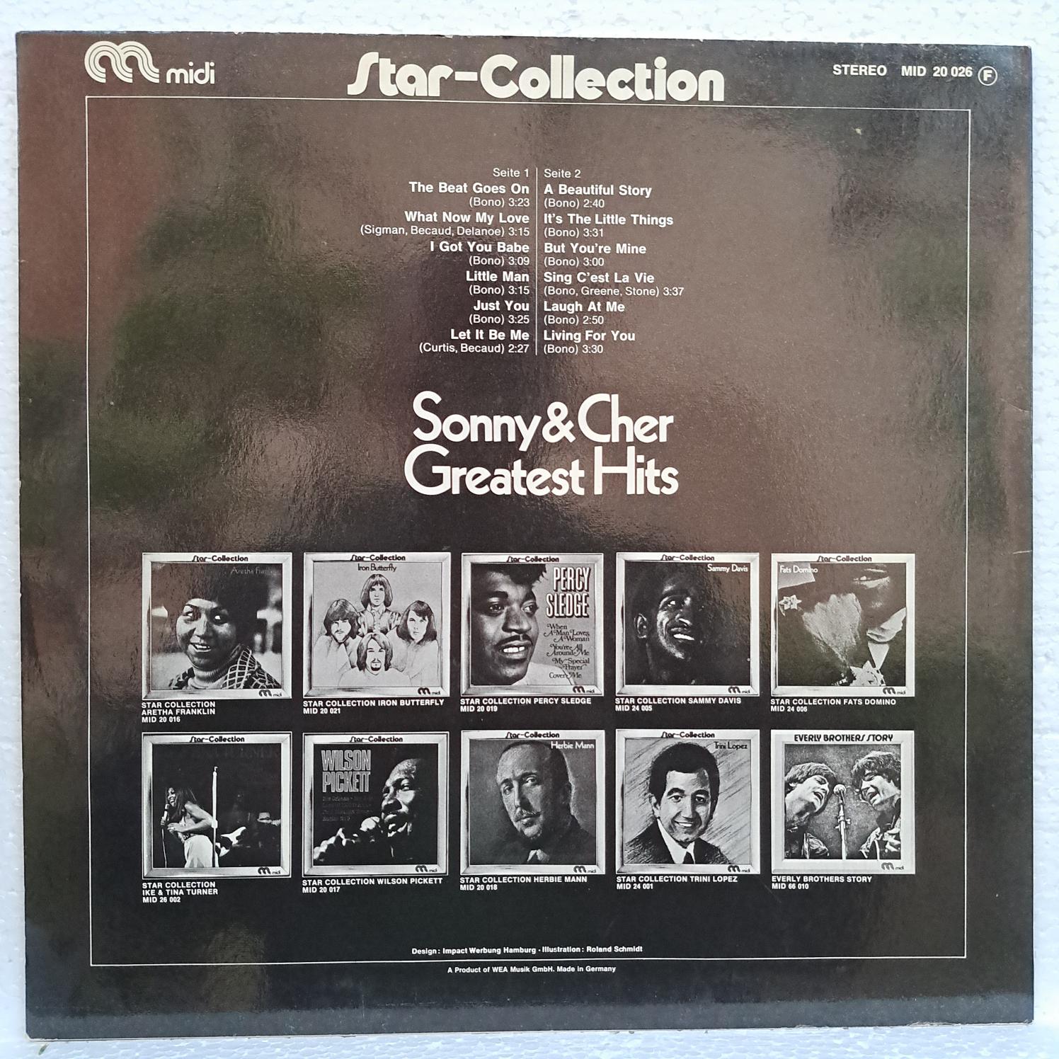 Sonny & Cher – The Best Of Sonny & Cher Disc VINIL LP VG (box4) - imagine 2