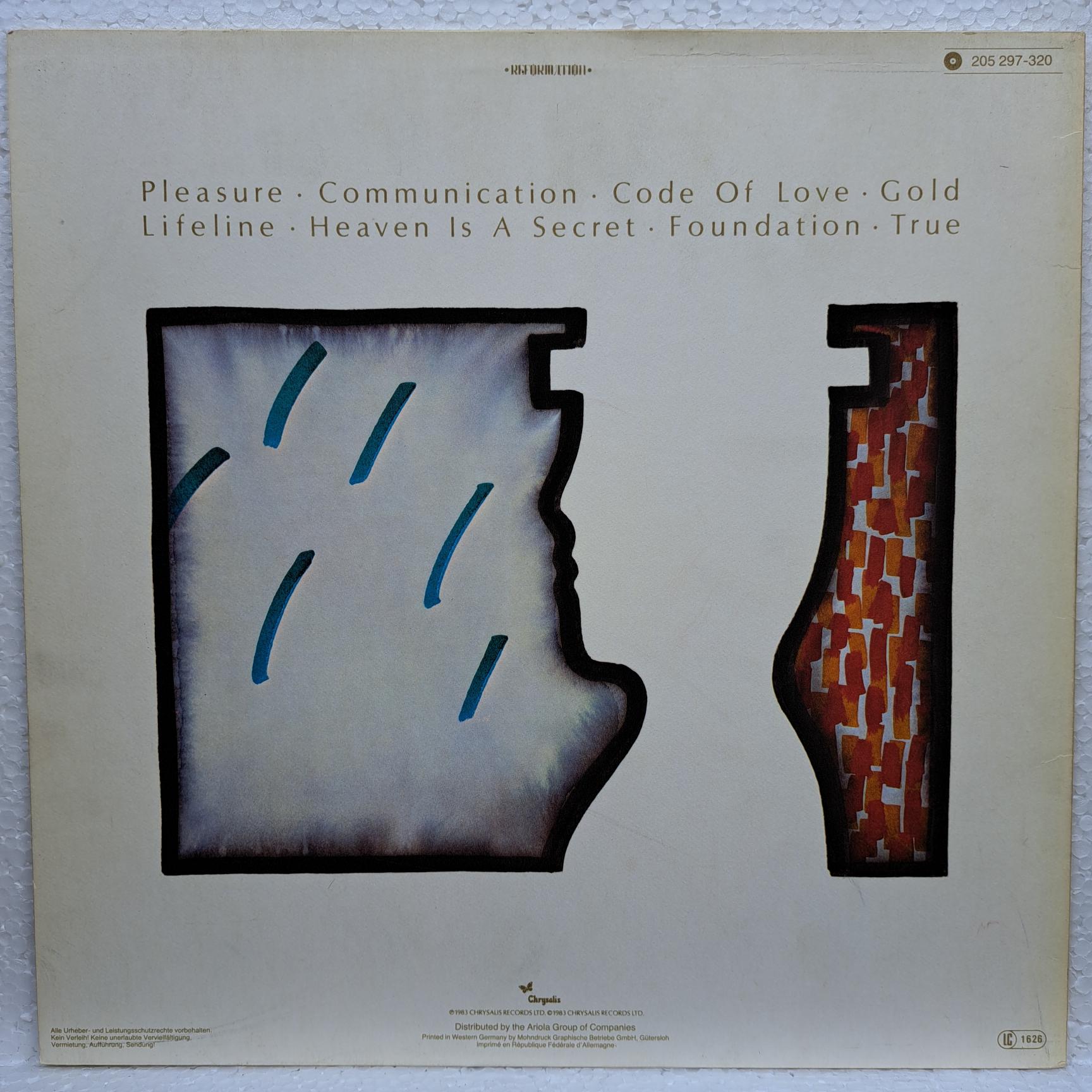 Spandau Ballet – True Disc VINIL LP VG+ (box8) - imagine 3