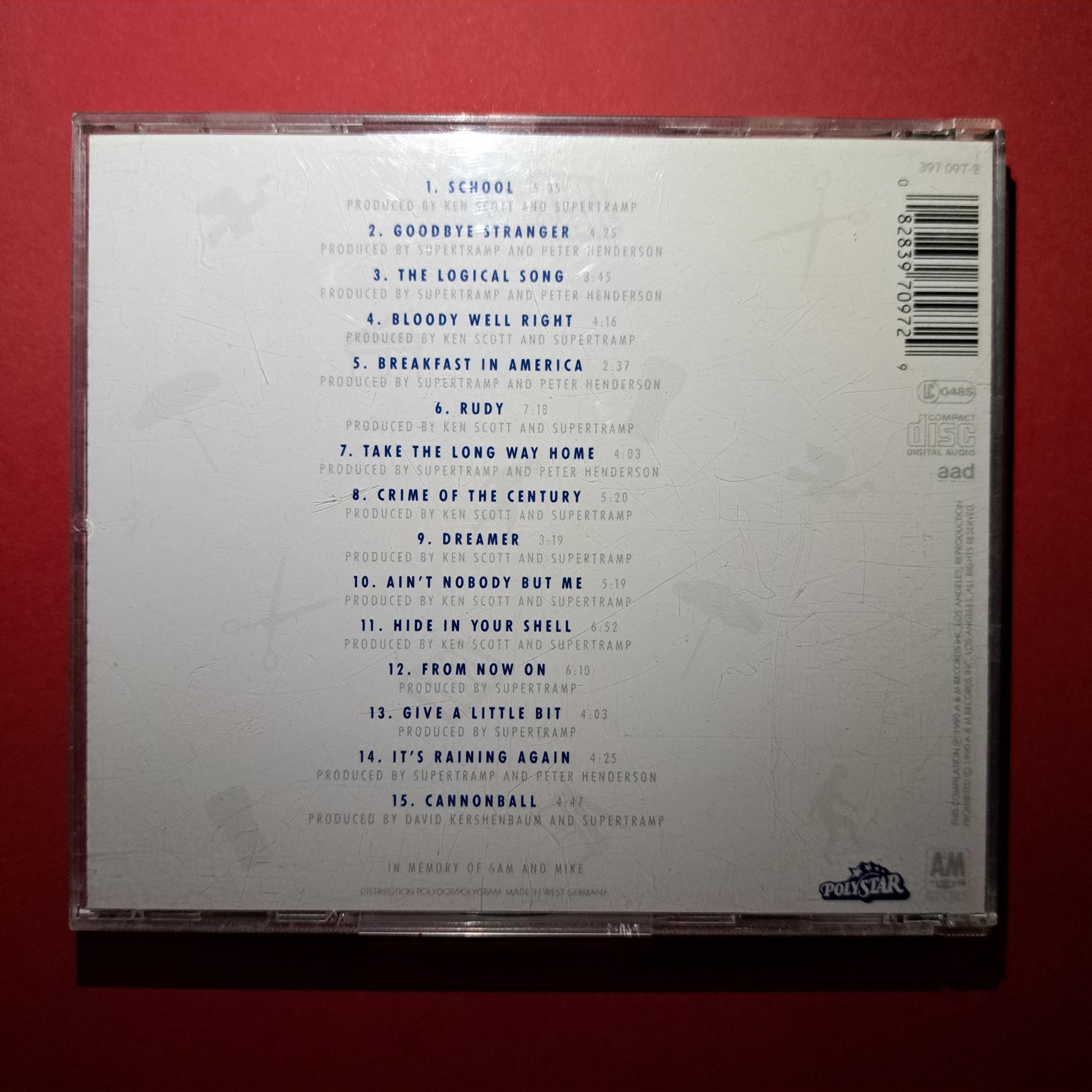 Supertramp – The Very Best Of Supertramp CD audio - imagine 3