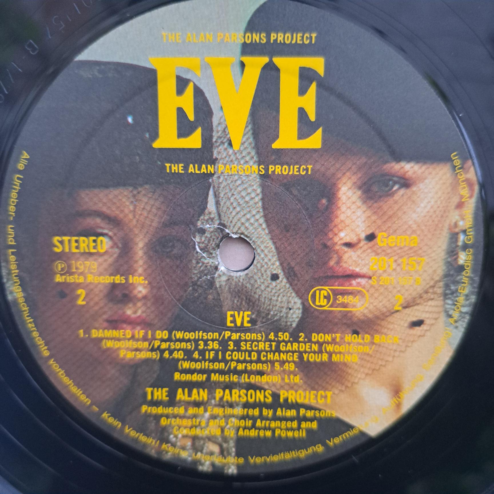 The Alan Parsons Project – Eve Disc VINIL LP VG VG+ (box7) - imagine 4
