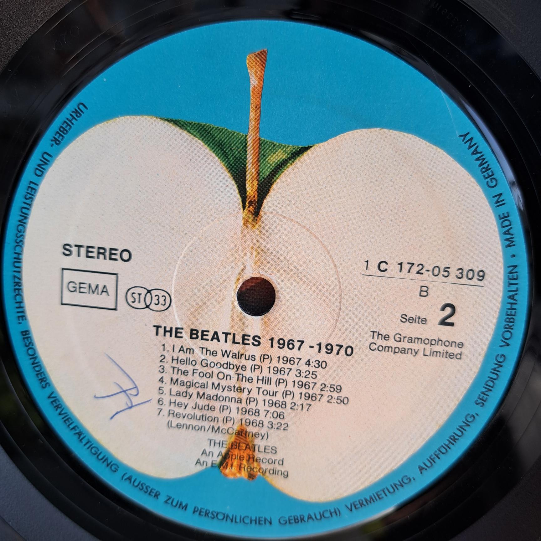 The Beatles – 1967-1970 Disc VINIL 2LP VG VG- (box2) - imagine 4