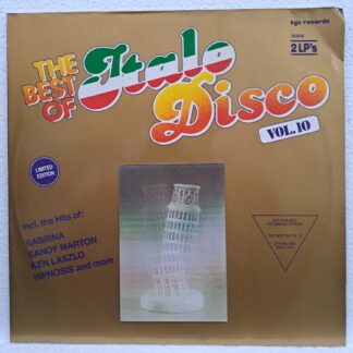 The Best Of Italo-Disco Vol. 10 – X  Scotch, Linda Jo Rizzo, Ken Laszlo, chip Chip, Laserdance, Sandy Marton …   Disc VINIL 2LP VG+ (box6)