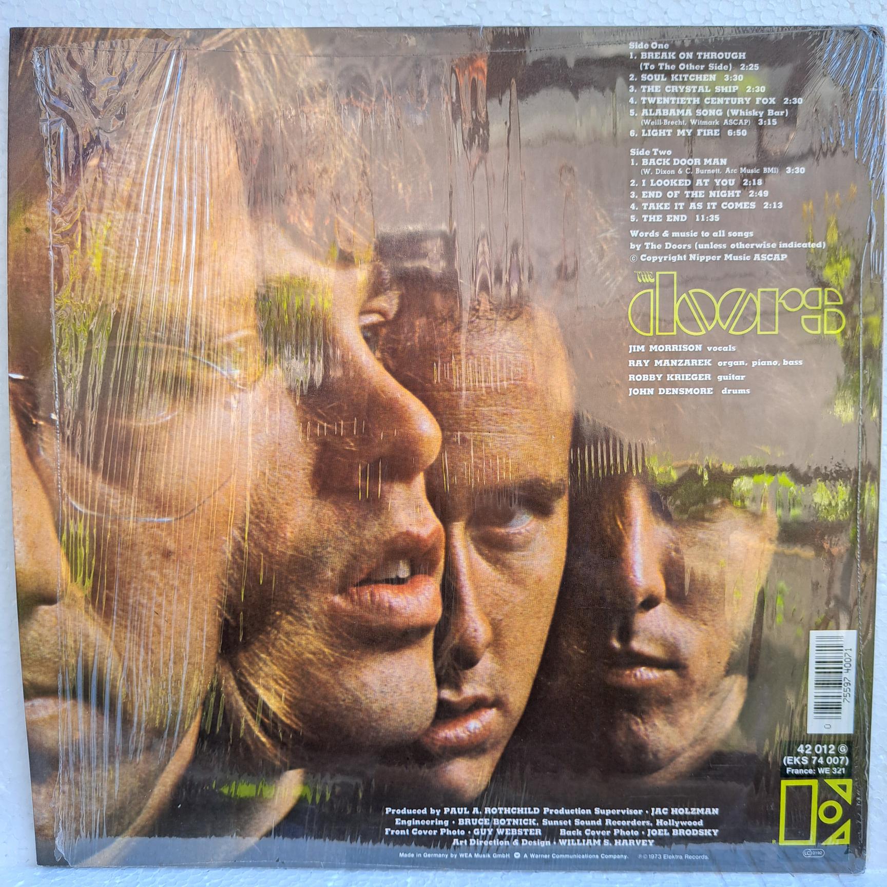 The Doors – The Doors Disc VINIL LP VG+ (box8) - imagine 3