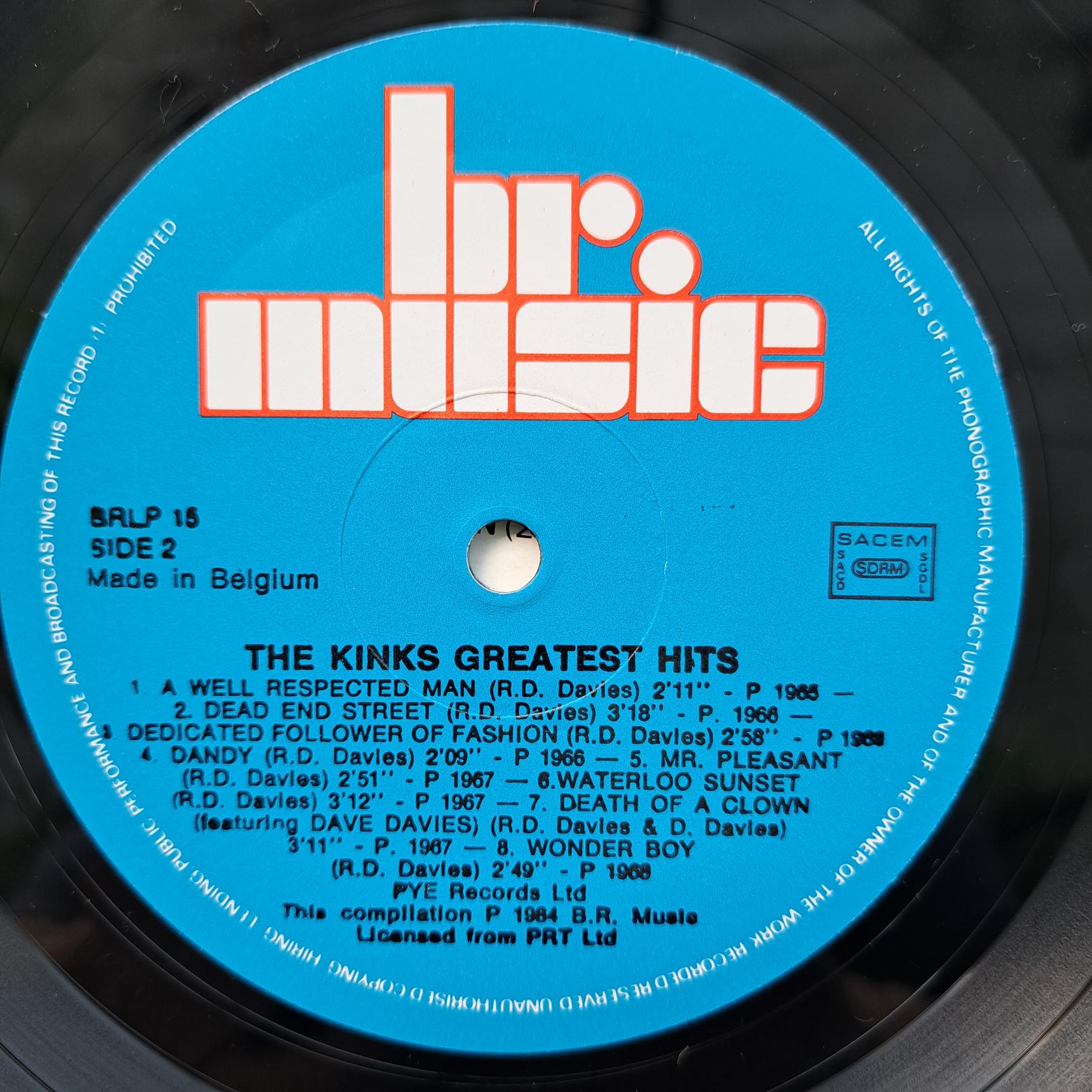 The Kinks – Greatest Hits Disc VINIL LP VG+ (box8) - imagine 2