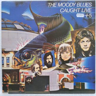 The Moody Blues – Caught Live +5  Disc VINIL 2LP VG VG+ (box5)