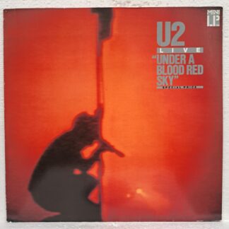 U2 ‎– Under A Blood Red Sky live   Disc VINIL LP  VG+ (box5)