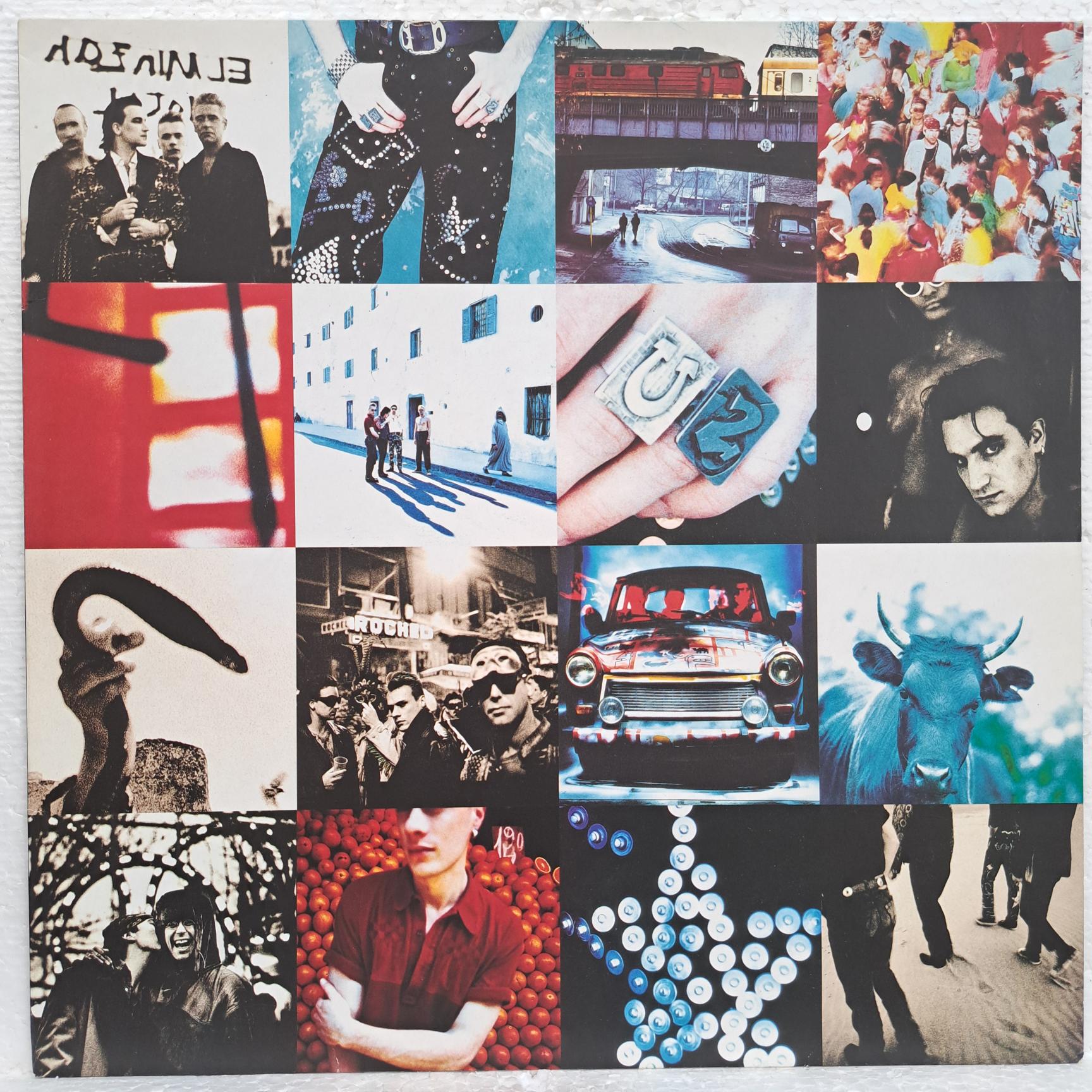 U2 – Achtung Baby Disc VINIL LP VG VG+ (box5)