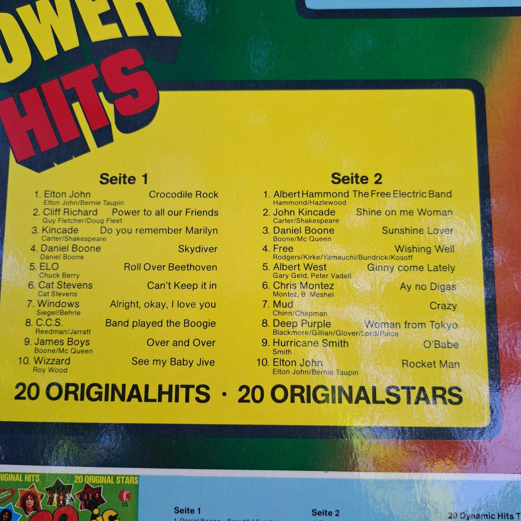 5 Discuri VINIL LP VG (Box 9:3) Elton John, Joe Cocker, Santana, Chic, La Bionda, Cliff Richard, Daniel Boone, Kincade, T rex, Cat Stevens, The Beach Boys - imagine 4