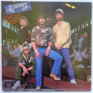 Alabama – 40 Hour Week Disc VINIL LP VG VG+ (box2)