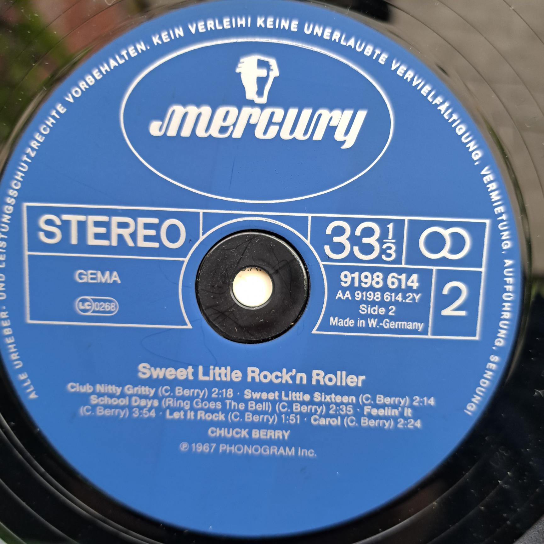 Chuck Berry – Sweet Little Rock 'N' Roller Disc VINIL LP VG+ (box6) - imagine 4