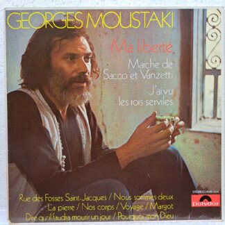 Georges Moustaki – Ma Liberté Disc VINIL LP VG VG+ (box2)