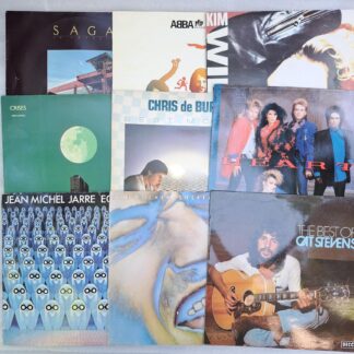 Heart - Joe Cocker - Mike Oldfield - Jean Michel J - Abba - Saga - Kim Wilde   Disc VINIL LP VG VG+  (box7:1)  LOT 9 ALBUME