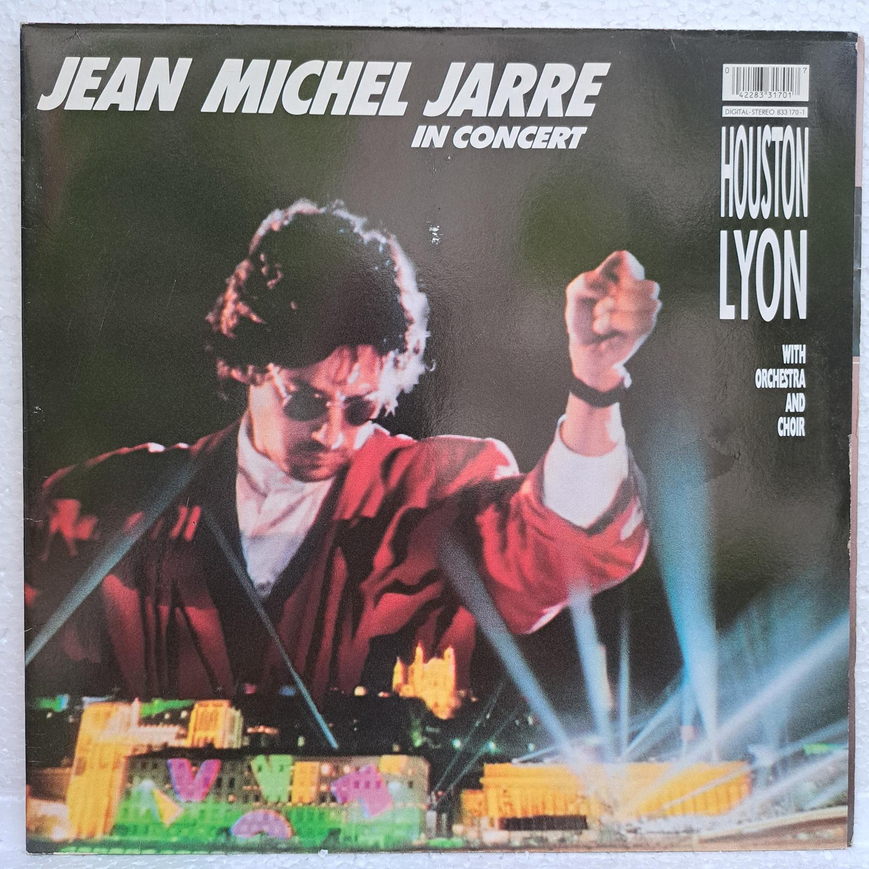 Jean Michel Jarre – In Concert / Houston-Lyon Disc VINIL LP VG+ (REPOSTAT)