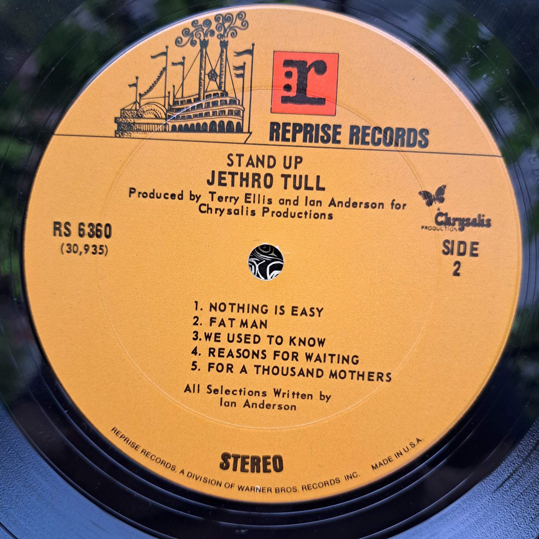 Jethro Tull – Stand Up Disc VINIL LP VG VG+ (box2) USA - imagine 2