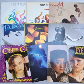 Madonna - Genessis - Dire Straits - BoneyM - Abba - Culture Club ...Disc VINIL LP VG VG+  (box7:6)