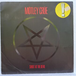 Mötley Crüe – Shout At The Devil   Disc VINIL LP VG VG+ (box2)