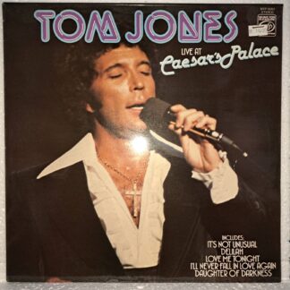 Tom Jones – Live At Caesar's Palace – Disc VINIL LP VG VG+ (box5)