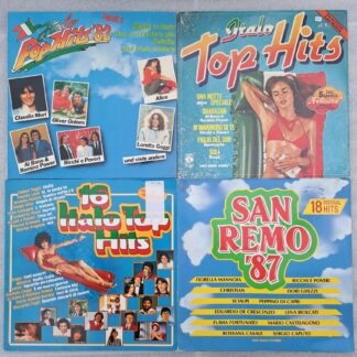 Al Bano&Romina Power, Alice, Ricchi e Poveri, Drupi, Toto Cutugno, Umberto Tozzi - 4 COMPILAȚII Discuri VINIL LP VG VG+ (lot1:5)