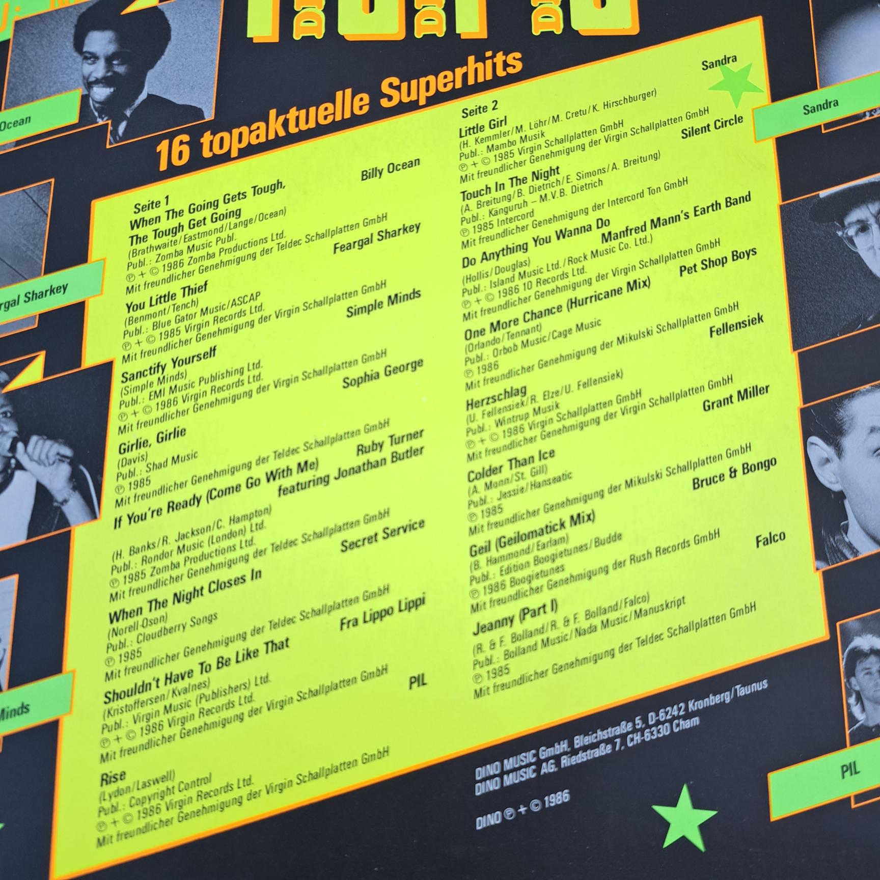 Queen, Samantha Fox, Pet Shop Boys, Jeannie, Sandra, Simple Minds, Chris Rea, ABC- 4 COMPILAȚII Discuri VINIL LP VG VG+ (lot1:2) - imagine 5