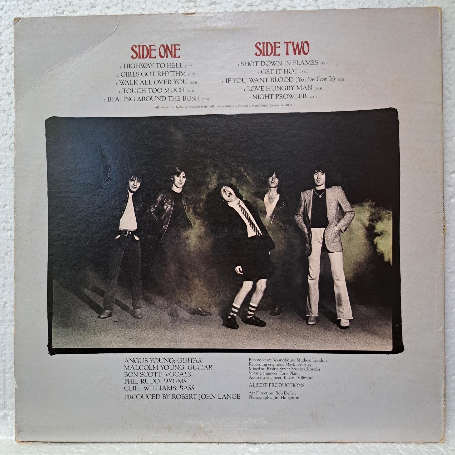 AC/DC – Highway To Hell Disc VINIL LP VG (BOXB) - imagine 2