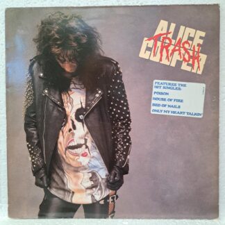 Alice Cooper  – Trash   Disc VINIL LP VG  (BOXB)