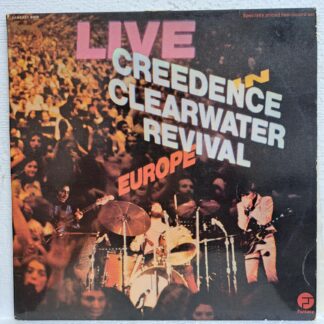 Creedence Clearwater Revival ‎– Live In Europe  Disc VINIL LP VG