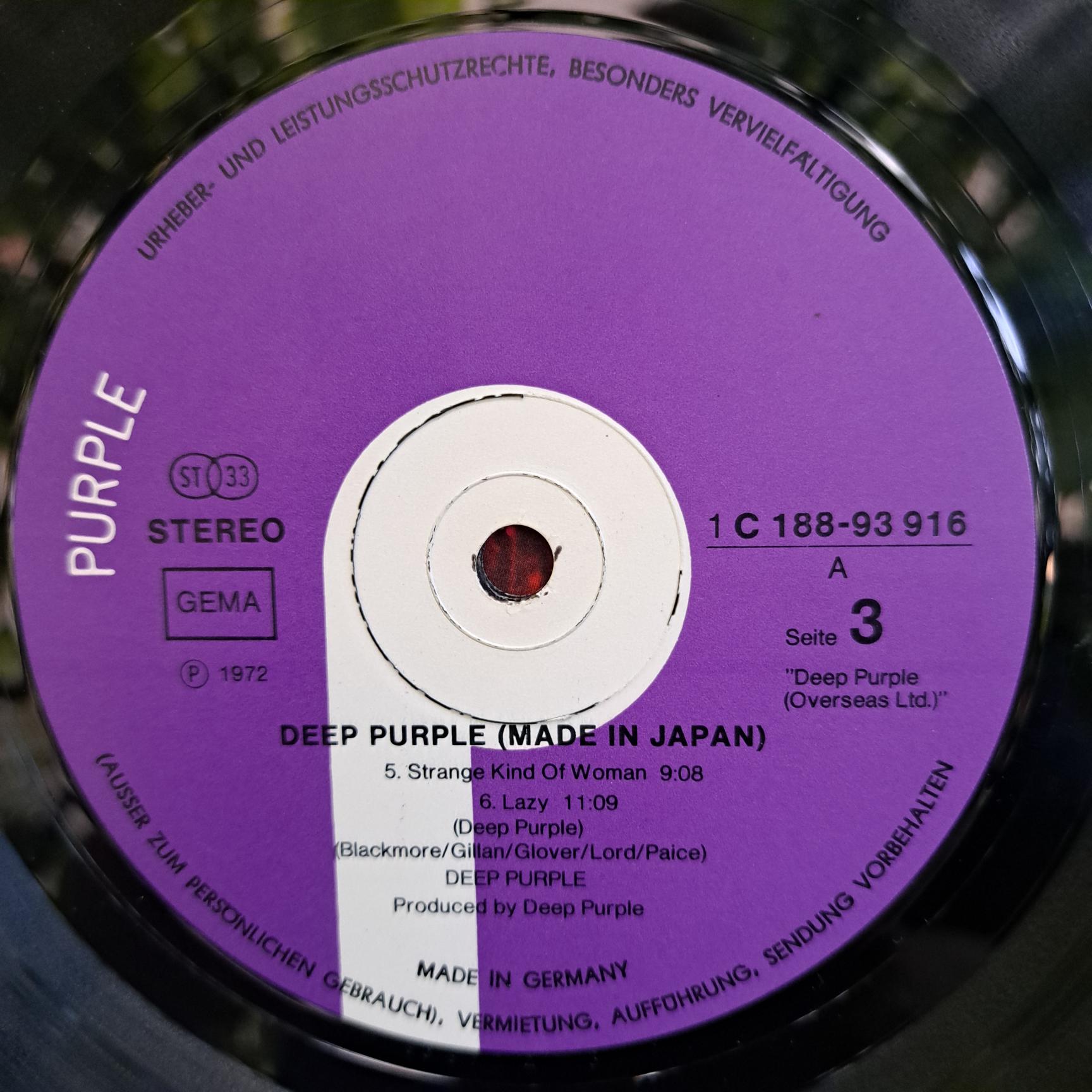 Deep Purple – Made In Japan Disc VINIL 2LP VG+ (BOXB) - imagine 2