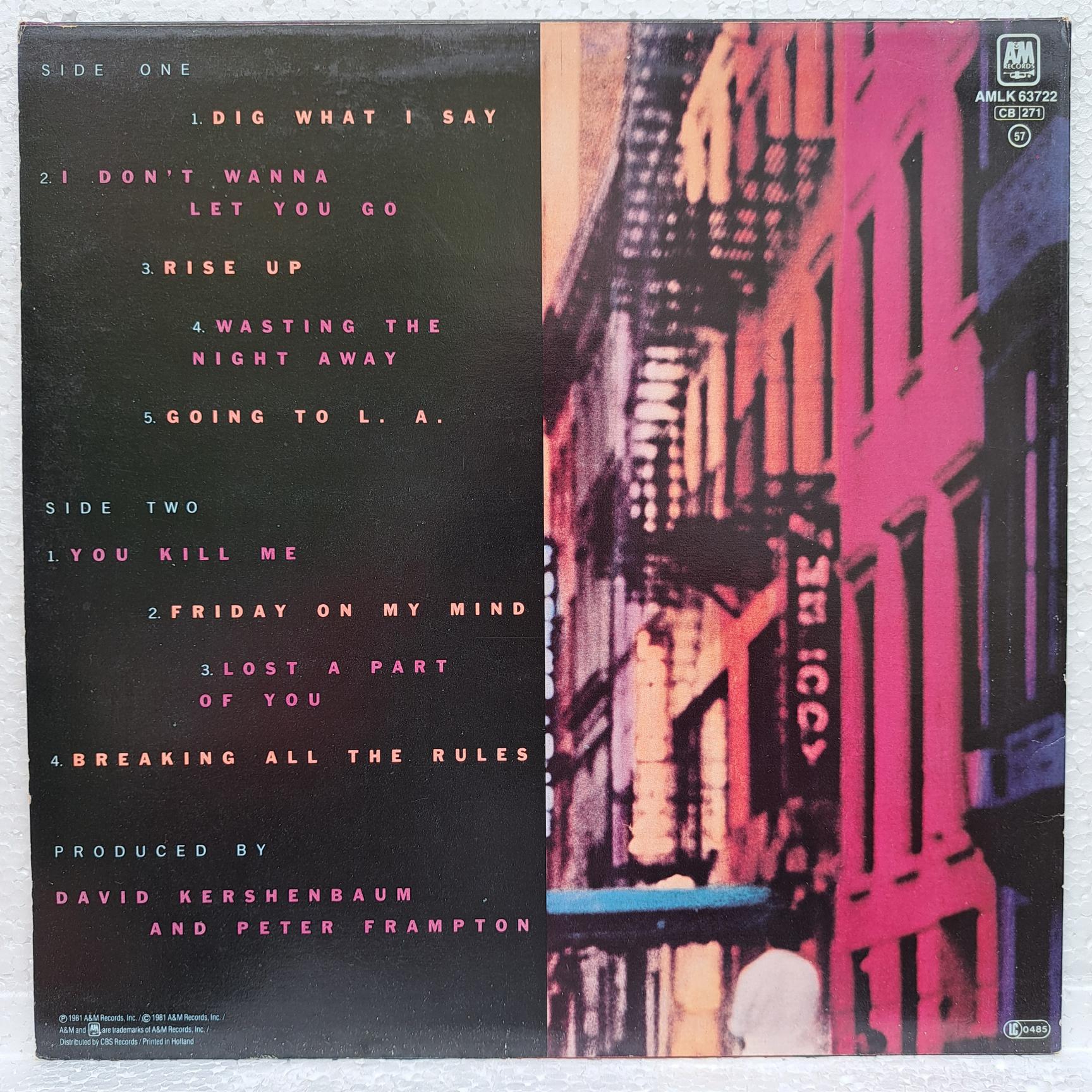 Frampton – Breaking All The Rules - Disc VINIL LP VG+ (box1) - imagine 2