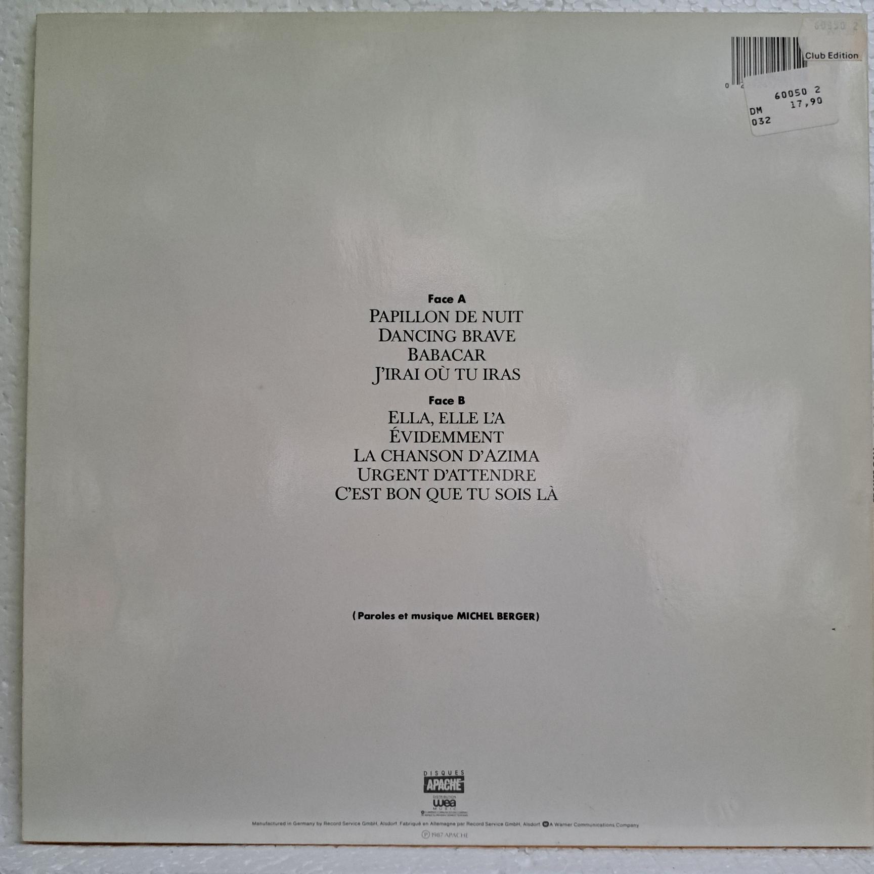 France Gall – Babacar Disc VINIL LP VG+ (BOX5) - imagine 2