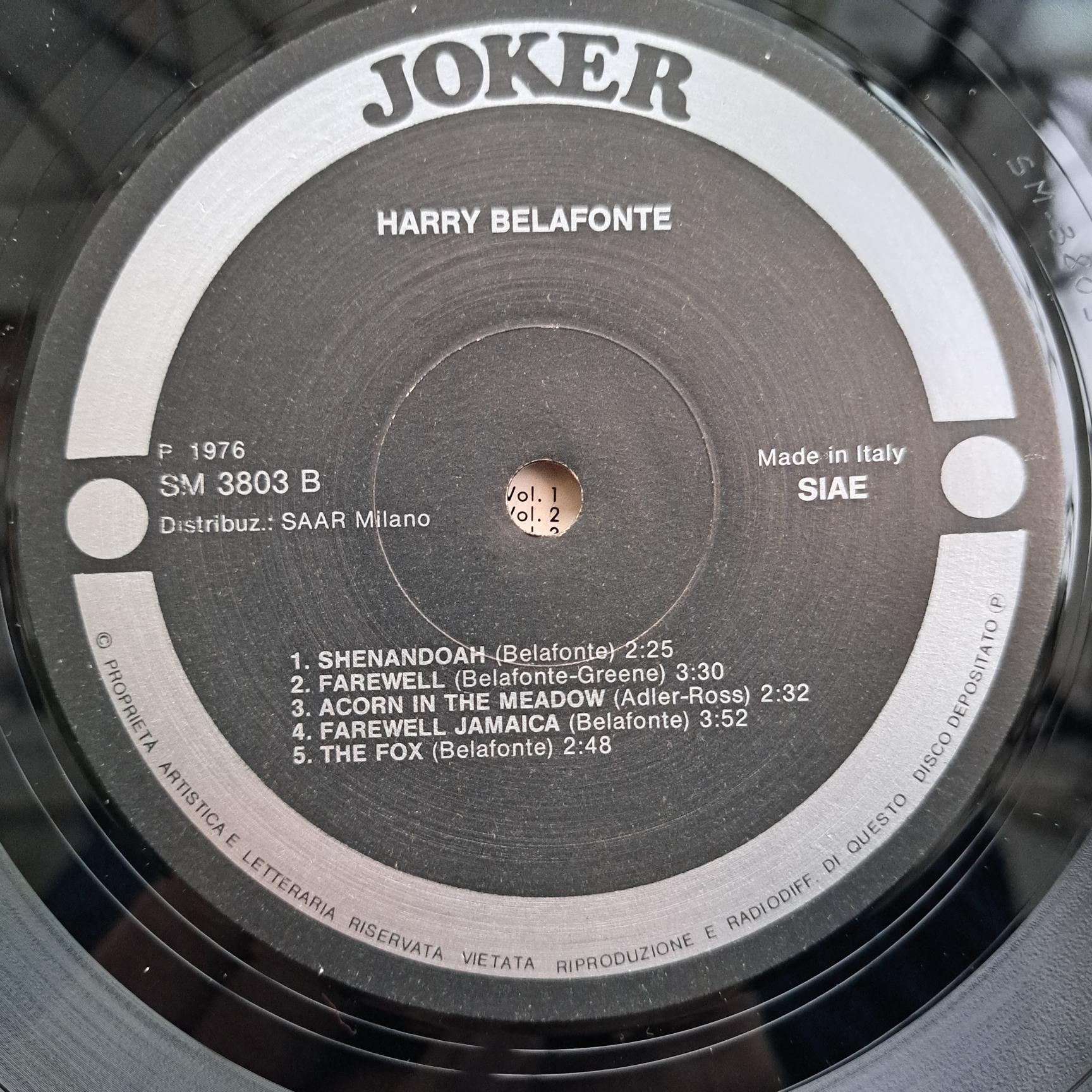 Harry Belafonte Disc VINIL LP VG NU GASESC - imagine 2