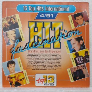 Hit Fascination 4/91   Disc VINIL LP VG+   (R)  Roxette - Timmy T - The KLF - OMD - C + C Music Factory - Chris Isaak - B.G. The Prince Of Rap -