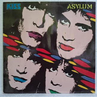 Kiss – Asylum Disc VINIL LP VG VG+ (box5)   coperta putin ondulata