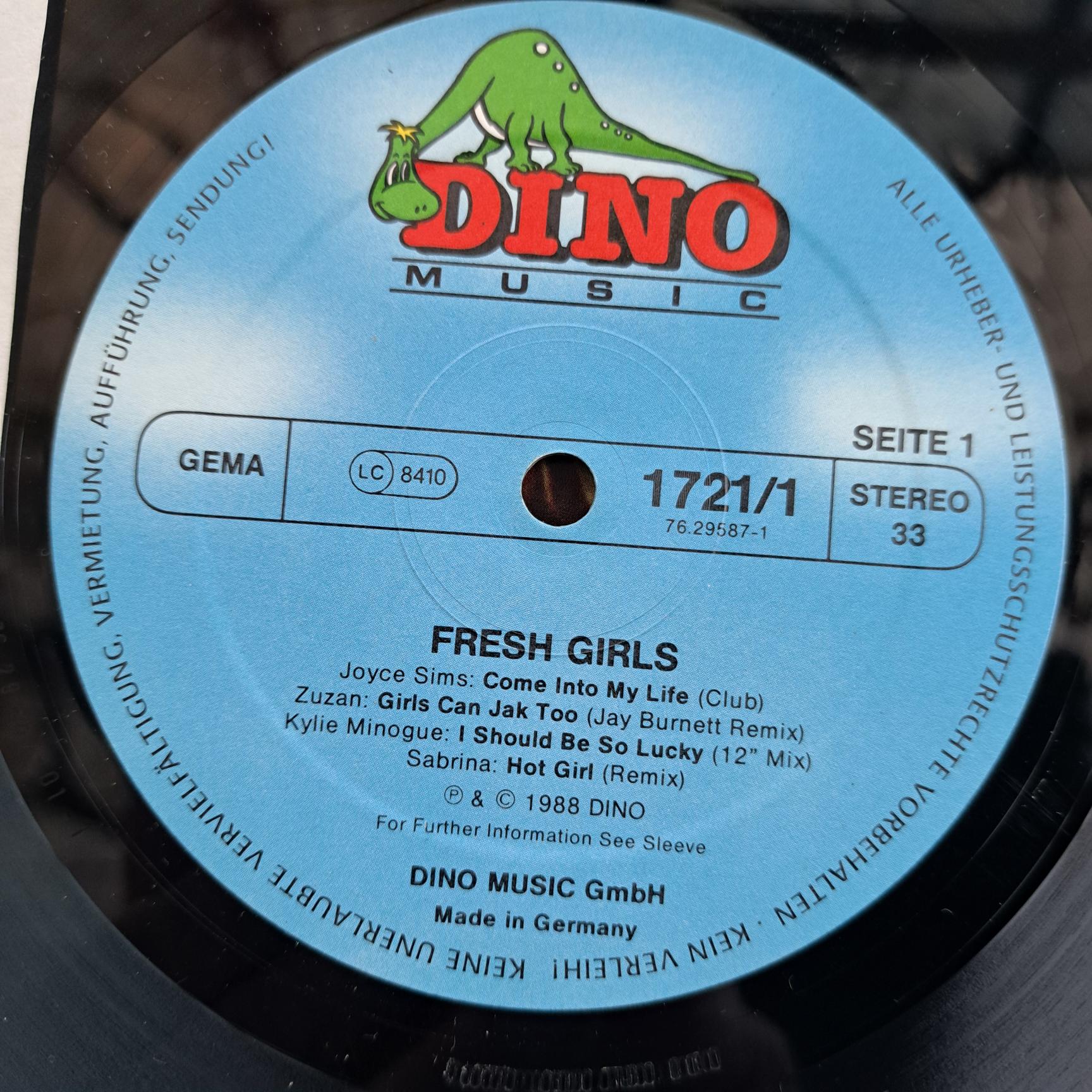 Kylie Minogue - The Three Degrees - Sinitta - Samantha Fox, Princess, Joyce Sims, Sabrina, Latoya Jackson, Mandy - Fresh Girls 2 x Disc VINIL 2LP VG VG- - imagine 2